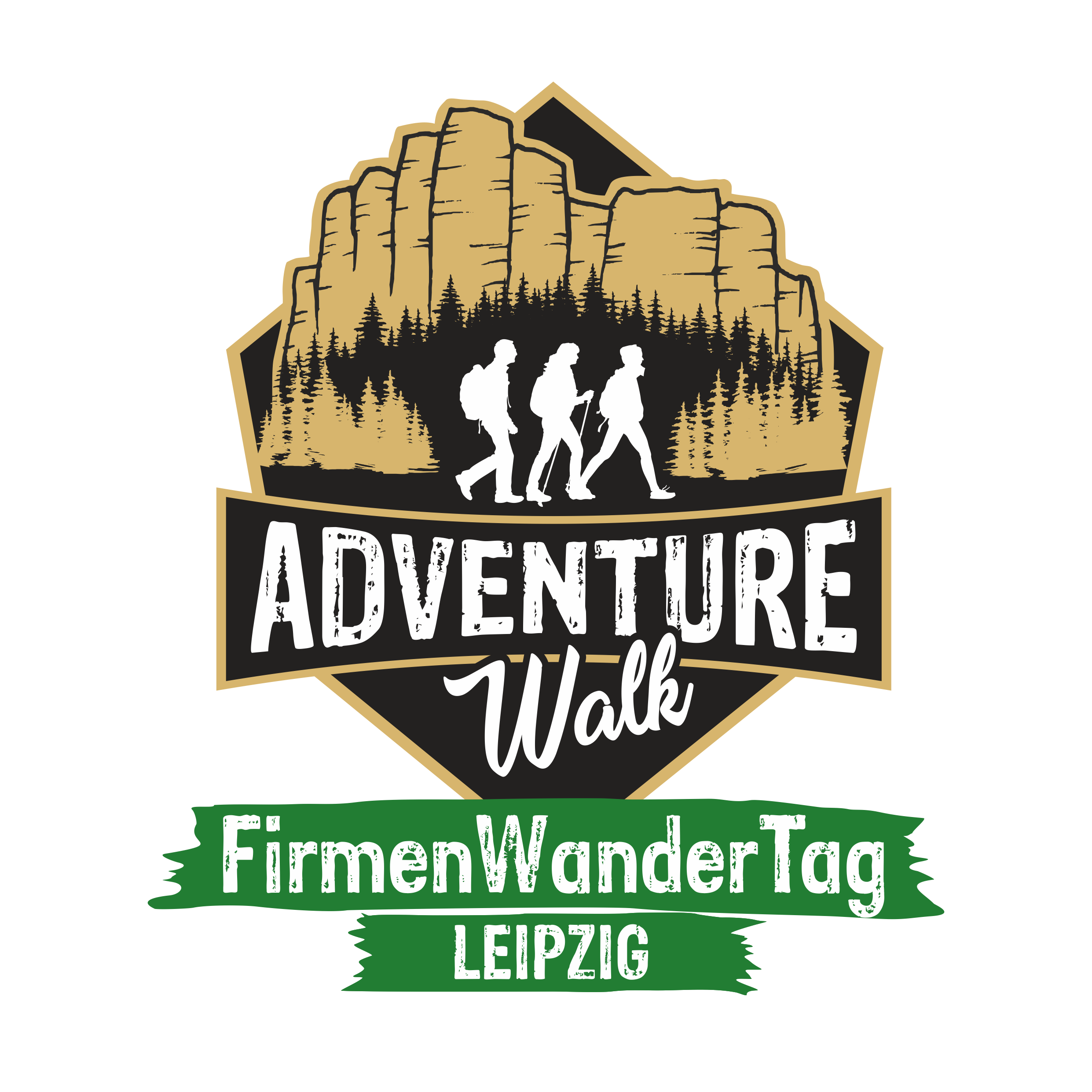 Logo von der Veranstaltung Adventurewalk - Firmenwandertag Leipzig 2023