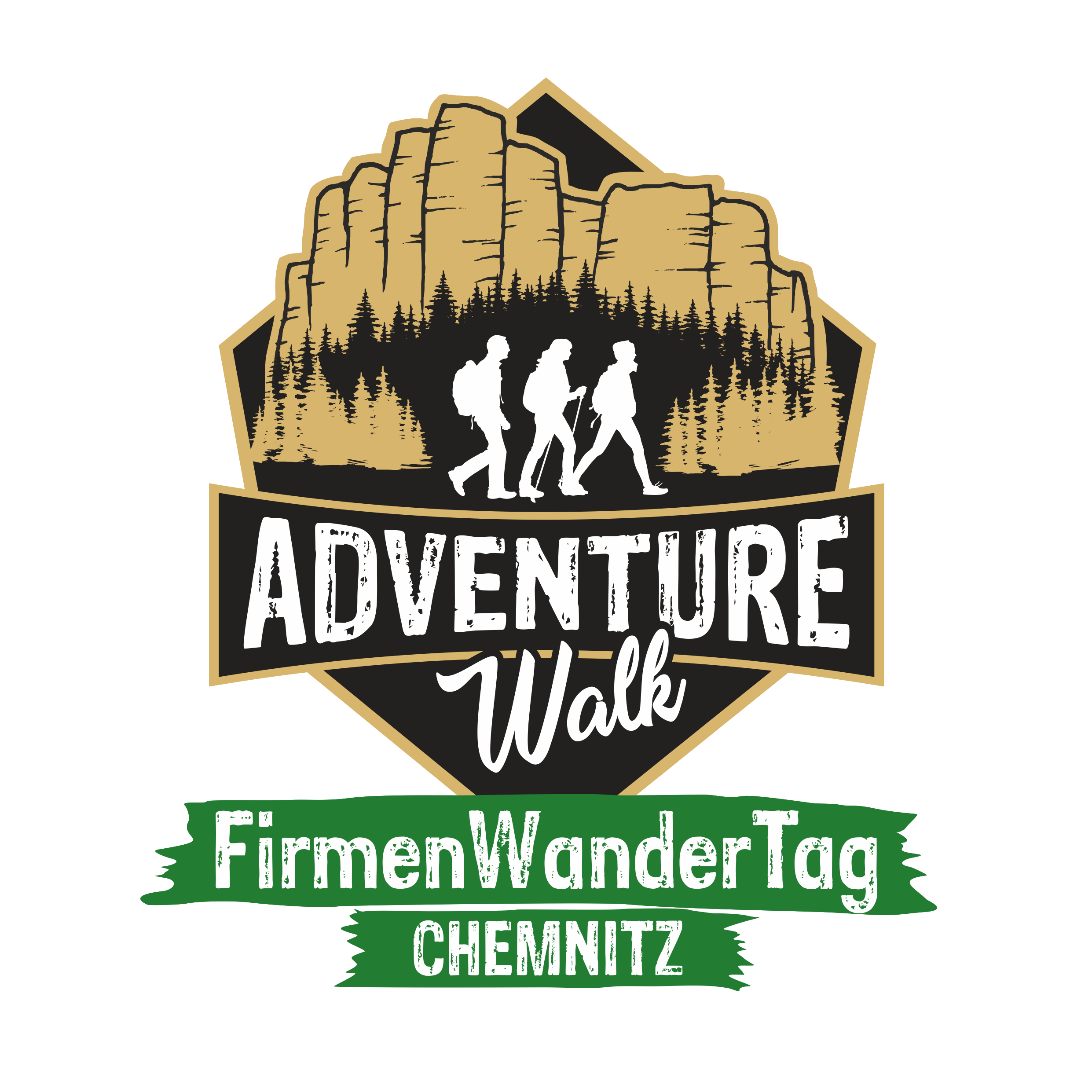 Logo von der Veranstaltung Adventurewalk - REWE Firmenwandertag Chemnitz