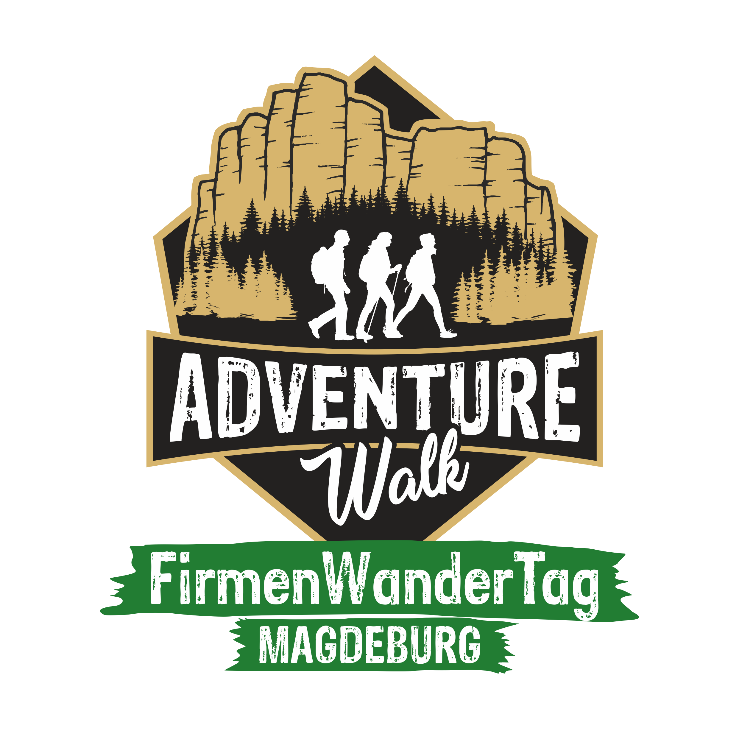 Logo von der Veranstaltung Adventurewalk - Firmenwandertag Magdeburg