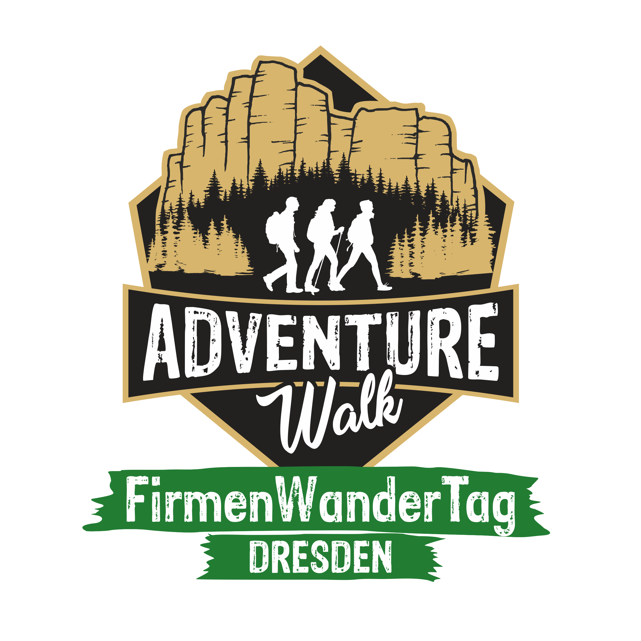 Logo von der Veranstaltung Adventurewalk - Firmenwandertag Dresden